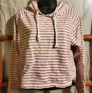 Forever 21 Striped Hoodie